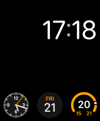 My “Modular” watch face