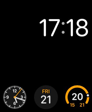 My “Modular” watch face